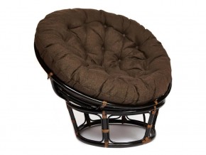 Кресло Papasan 23/01 W с подушкой Antique brown, ткань Коричневый в Михайловске - mihajlovsk.magazin-mebel74.ru | фото