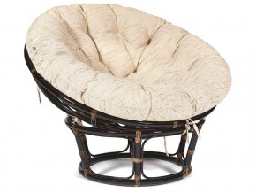 Кресло Papasan 23/01 W с подушкой Antique brown, ткань Старт в Михайловске - mihajlovsk.magazin-mebel74.ru | фото