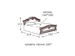 Кровать 2-х спальная 1600*2000 с ортопедом в Михайловске - mihajlovsk.magazin-mebel74.ru | фото